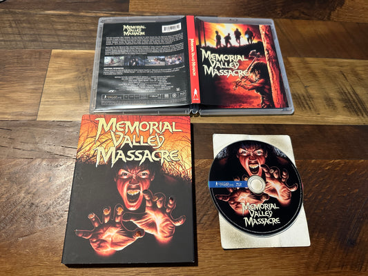 Memorial Valley Massacre -Blu ray-Vinegar Syndrome-Slipcover-