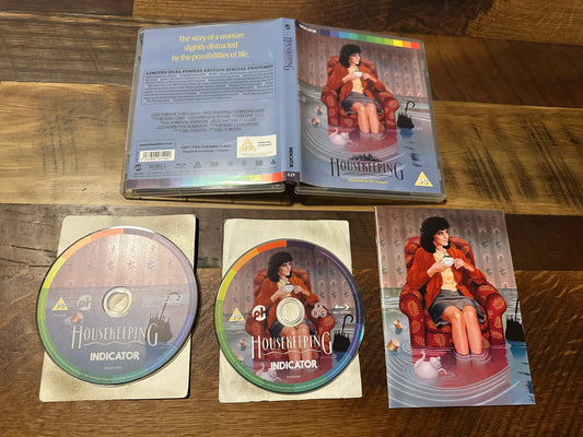 Housekeeping Blu ray-Indicator-Limited Edition-Booklet-Region Free-