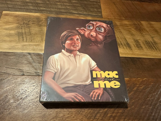 Mac And Me (4K Ultra HD, Vinegar Syndrome, Hard Slipcase, Limited Ed, NEW)