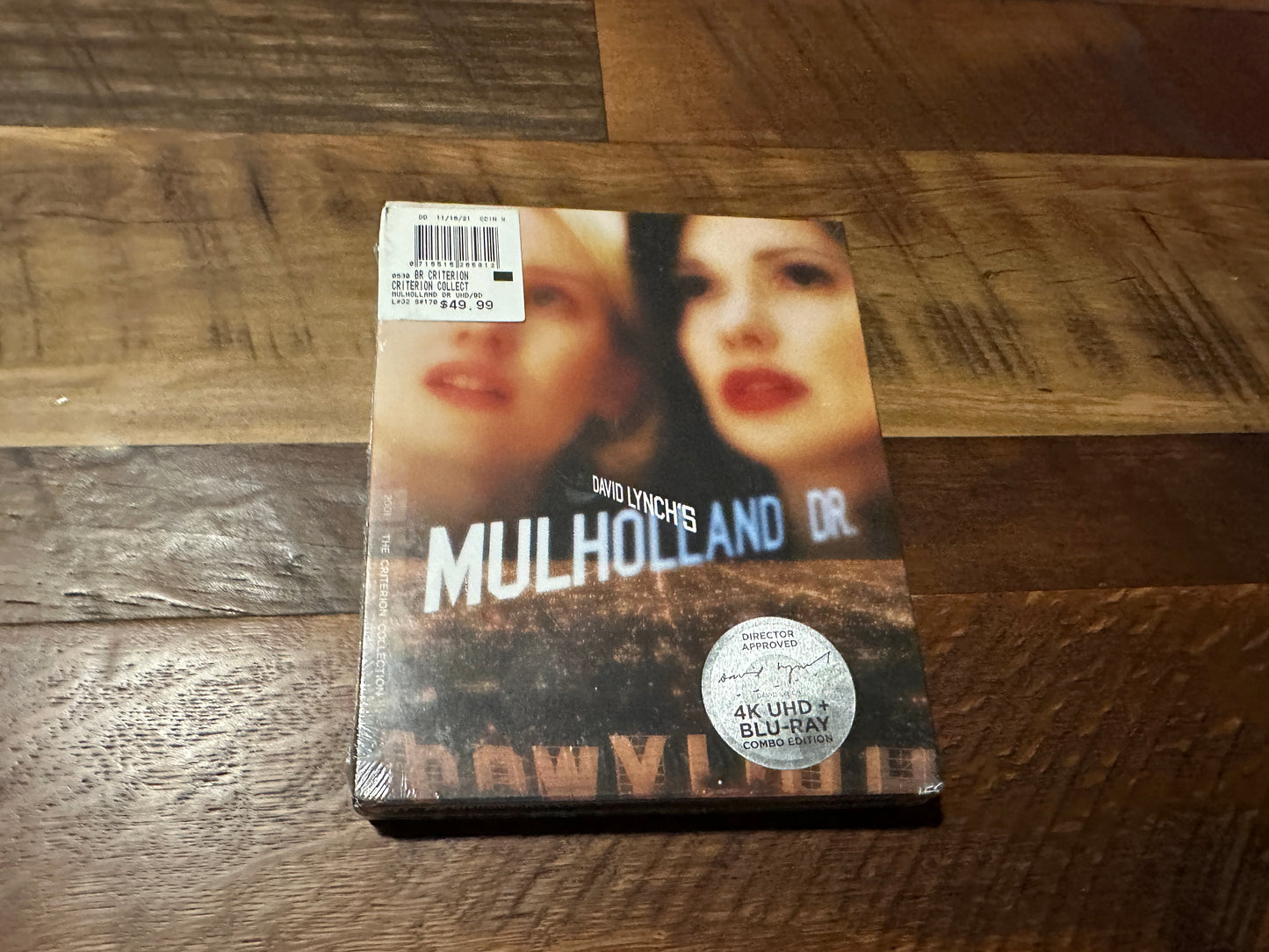 Mulholland Drive (4K Ultra HD, Criterion Collection, Special Ed, D Lynch, NEW)