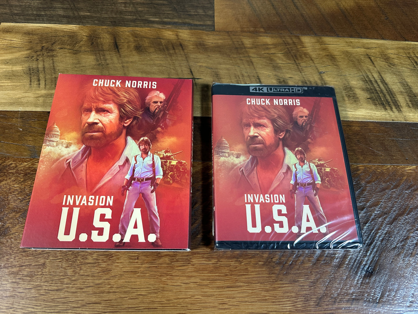Invasion U.S.A. (4K Ultra HD, Vinegar Syndrome, Slipcover, NEW)