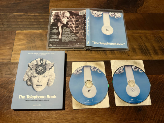 The Telephone Book (Blu ray, Vinegar Syndrome, Slipcover, 70’s Classic)