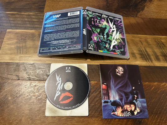Vamp (Blu ray, Arrow Video, US Release, Booklet, 90’s Horror Classic)