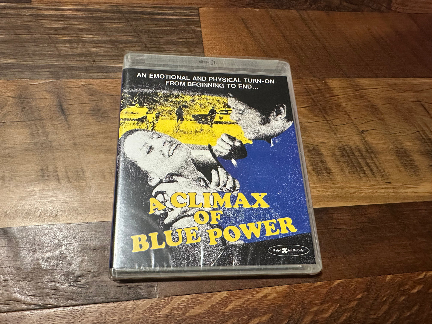 A Climax of Blue Power Blu ray/DVD - Vinegar Syndrome - 70's Classic - NEW