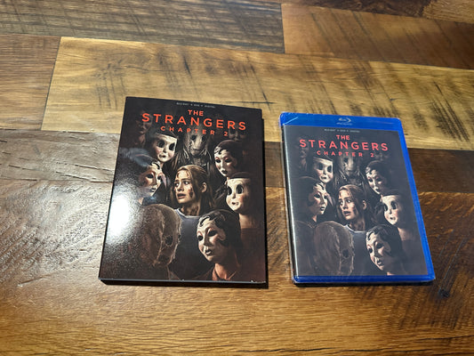 The Strangers Chapter 2 (Blu ray/DVD, Lionsgate, Slipcover, NEW)