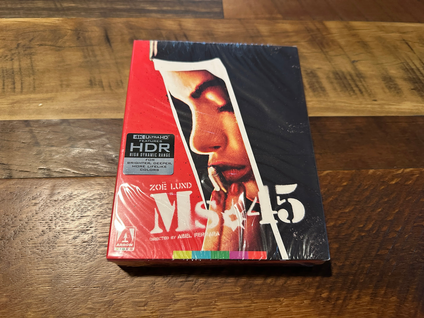 Ms. 45 (4K Ultra HD, Arrow Video, Limited Ed, Abel Ferrara Classic, Slipcover, NEW)