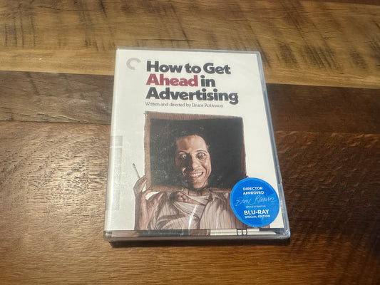 How To Get Ahead In Advertising Blu ray-Criterion Collection-Special Ed-NEW