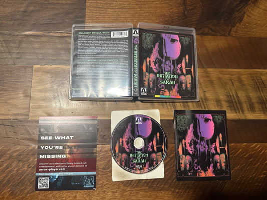 The Initiation of Sarah (Blu ray, Arrow Video, Booklet, US Release)