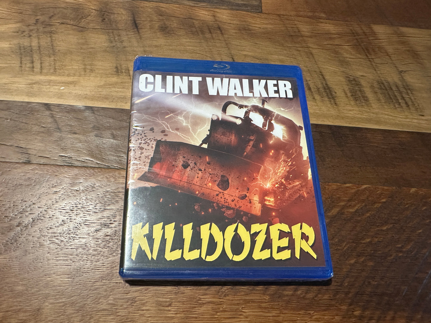Killdozer (Blu ray, Kino Lorber, Clint Walker, 70’s Horror, NEW/Sealed)