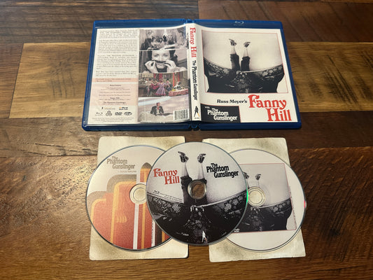 Fanny Hill & The Phantom Gunslinger (Blu ray, Russ Meyer’s, 3 Disc)