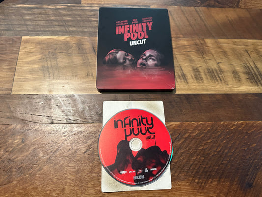 Infinity Pool 4K Ultra HD-Neon-Steelbook-Modern Horror-No Digital