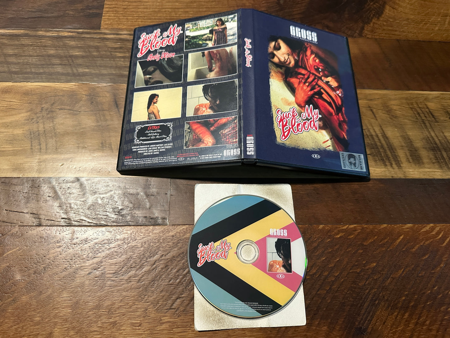 Suck My Blood DVD-A Baroque Productions-Obscure Horror-