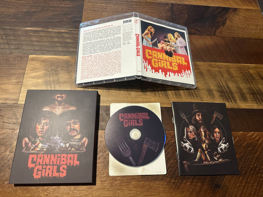 Cannibal Girls Blu ray-Vinegar Syndrome Partner Label-Slipcover-Classic