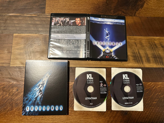 Leviathan (4K Ultra HD/Blu ray, Kino Lorber, Slipcover, 80’s Classic)
