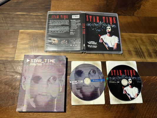 Star Time (Blu ray/DVD, Vinegar Syndrome, Slipcover, 90’s Classic, 2 Disc)