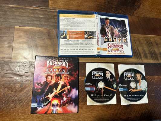 The Adventures Of Buckaroo Banzai Across The 8th Dimension! (Blu ray, Slip)