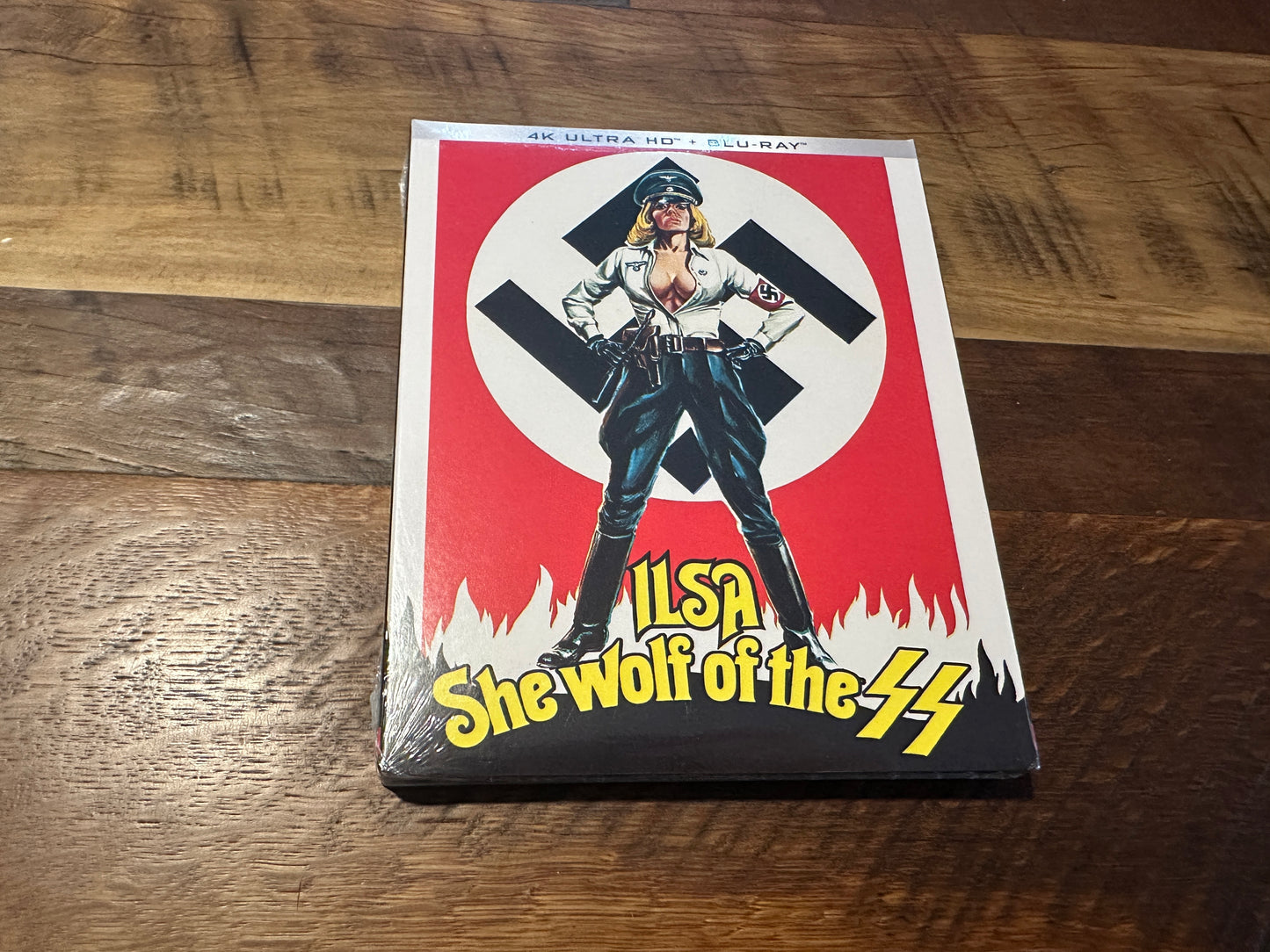 Ilsa She Wolf Of The SS (4K Ultra HD/ Blu ray, Kino Lorber, Slipcover, NEW)