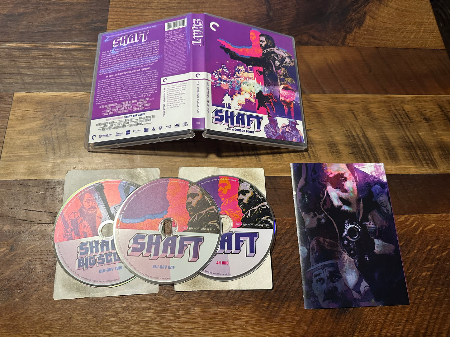 Shaft (4K Ultra HD/ Blu ray, Criterion Collection, 3 Disc, Special Ed)