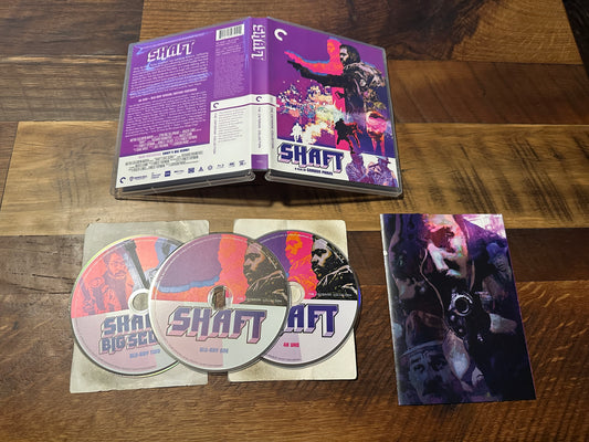 Shaft (4K Ultra HD/ Blu ray, Criterion Collection, 3 Disc, Special Ed)