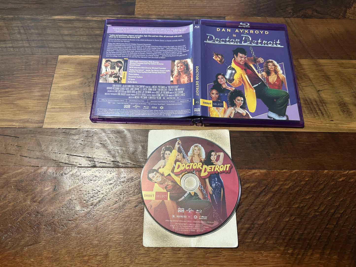 Doctor Detroit (Blu ray, Shout Select, 80’s Dan Aykroyd Classic)