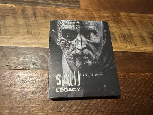 Saw Legacy Blu ray-Steelbook-Lionsgate-Region B-NEW/Sealed