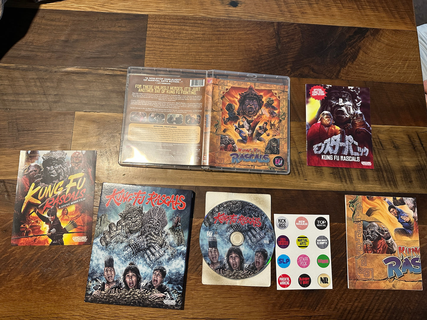 Kung Fu Rascals (Blu ray, Visual Vengeance, Slipcover, Poster)
