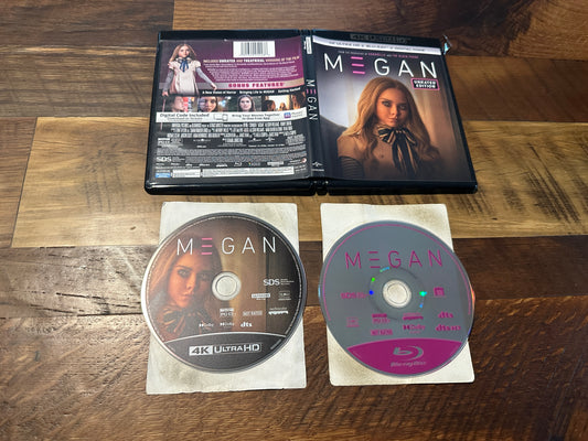 Megan 4K Ultra HD/Blu ray-Universal-2 Disc-Widescreen-No Digital