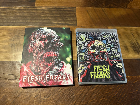 Flesh Freaks (Blu ray, Vinegar Syndrome Partner Label, Slipcover, NEW)