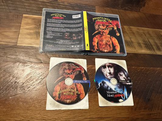 Mountaintop Motel Massacre Blu ray/DVD-Vinegar Syndrome-80’s Horror