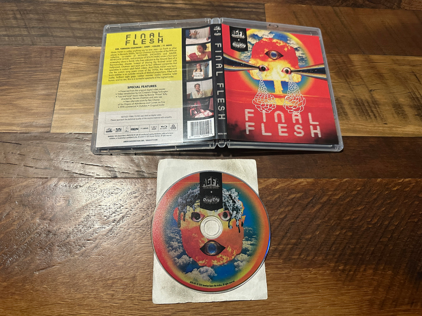 Final Flesh (Blu ray, AGFA, 2009 Classic, Venon Chatman)