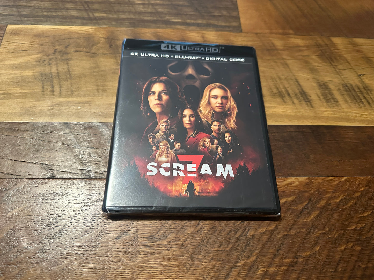 Scream 7 (4K Ultra HD, Paramount, 2026 Horror, Widescreen, NEW)
