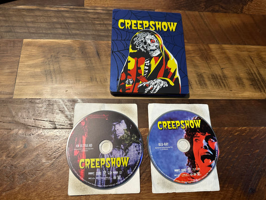 Creepshow 4K Ultra HD/Blu ray-Scream Factory-Steelbook-80’s Horror