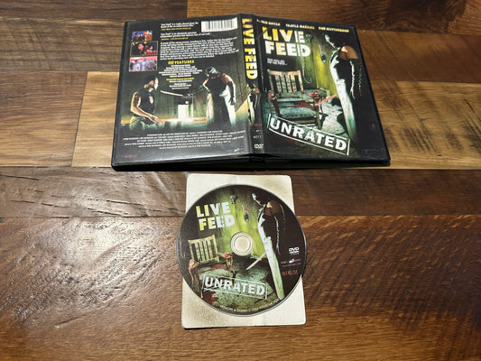 Live Feed (DVD, Plotdigger Films, Ryan Nicholson, Widescreen)