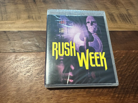 Rush Week Blu ray-Vinegar Syndrome-80’s Horror-NEW/Sealed