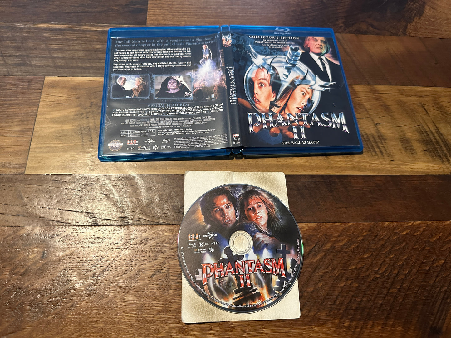Phantasm II (Blu ray, Scream Factory, 80’s Horror, Collector Edition)