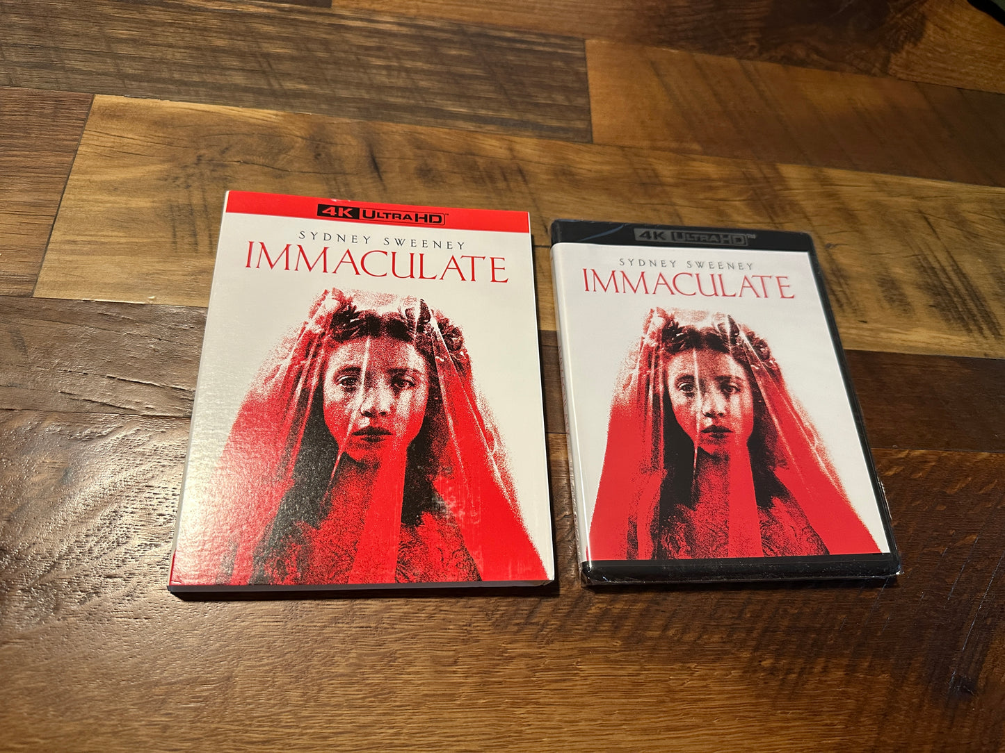 Immaculate (4K Ultra HD, Neon, Sydney Sweeney, Slipcover, NEW)