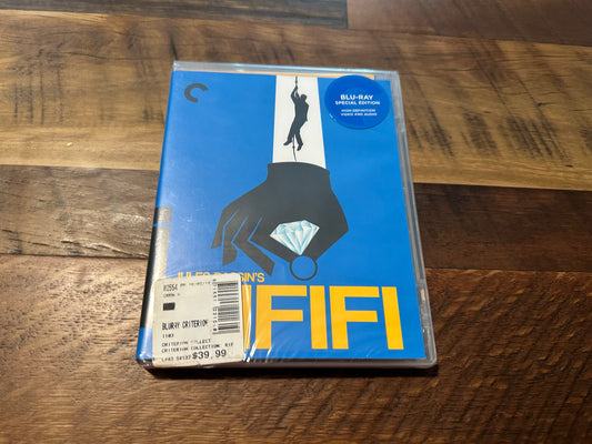 Rififi Blu ray-Criterion Collection-Special Ed-50’s Classic-NEW/Sealed