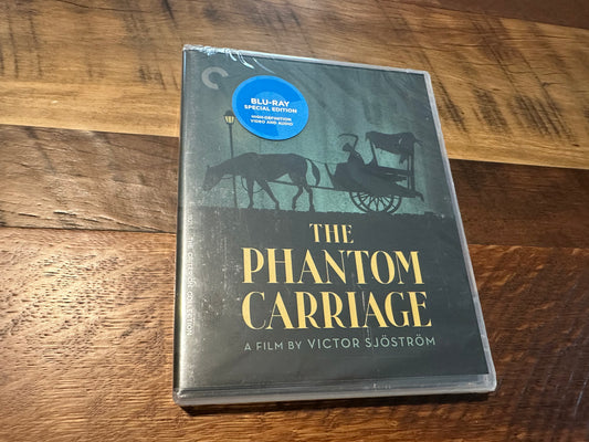 The Phantom Carriage Blu ray-Criterion Collection-Special Edition-NEW
