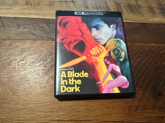 A Blade In The Dark 4K Ultra HD-Vinegar Syndrome-4 Disc-80’s Horror