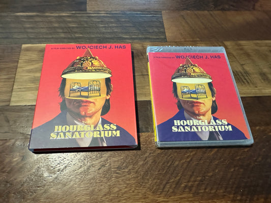 The Hourglass Sanatorium (Blu ray, Slip, Vinegar Syndrome, Partner Label, NEW)