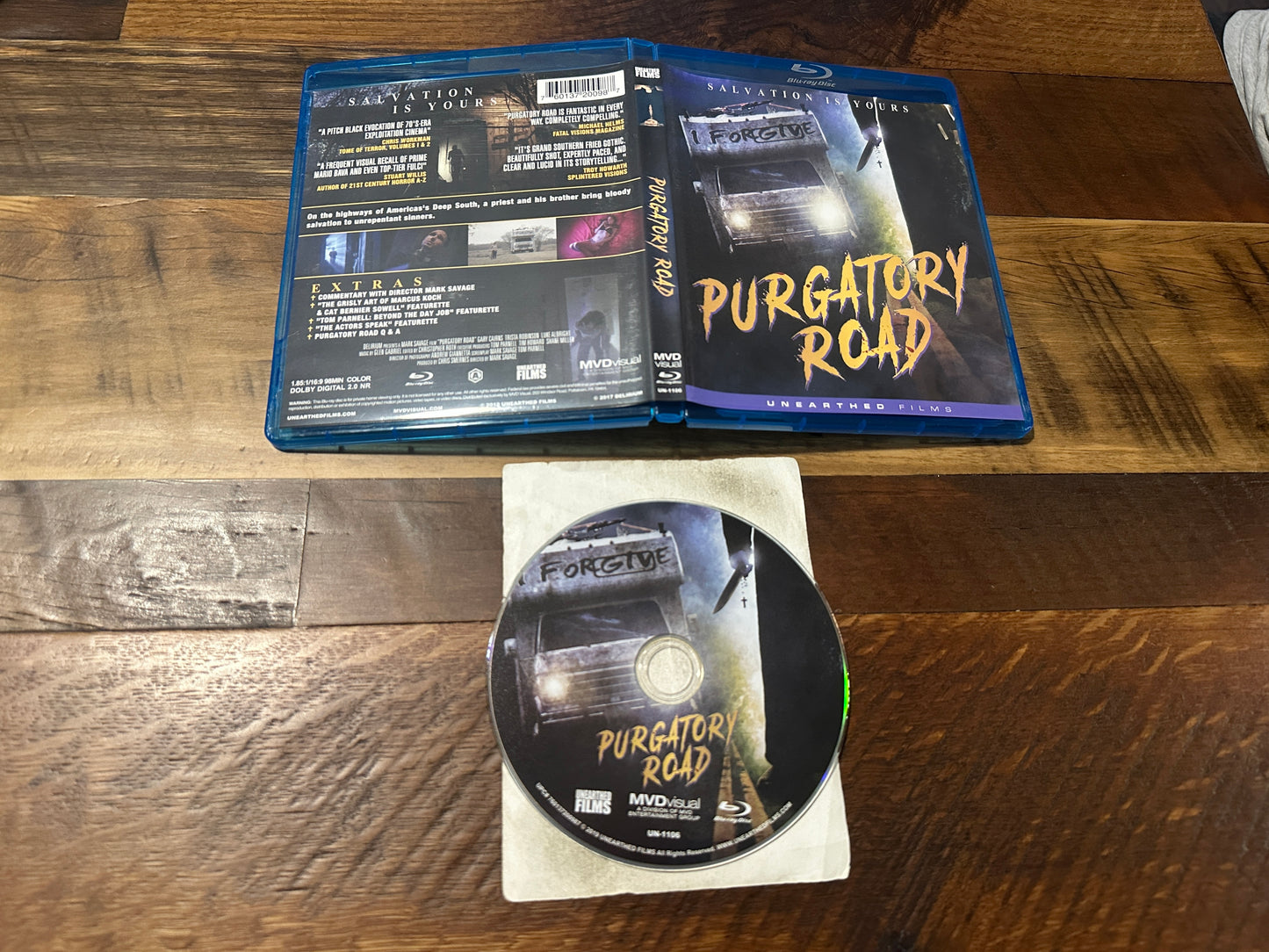 Purgatory Road (Blu ray, Unearthed Films, Modern Horror, Widescreen)