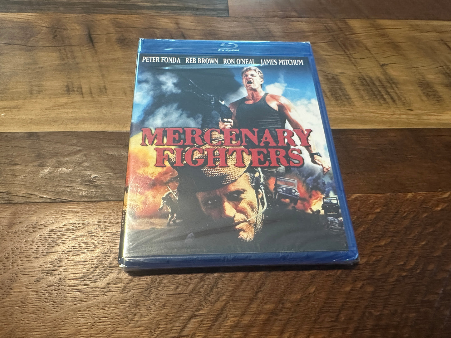 Mercenary Fighters (Blu ray, Code Red, Peter Fonda 80’s Classic, NEW)