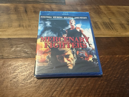 Mercenary Fighters (Blu ray, Code Red, Peter Fonda 80’s Classic, NEW)
