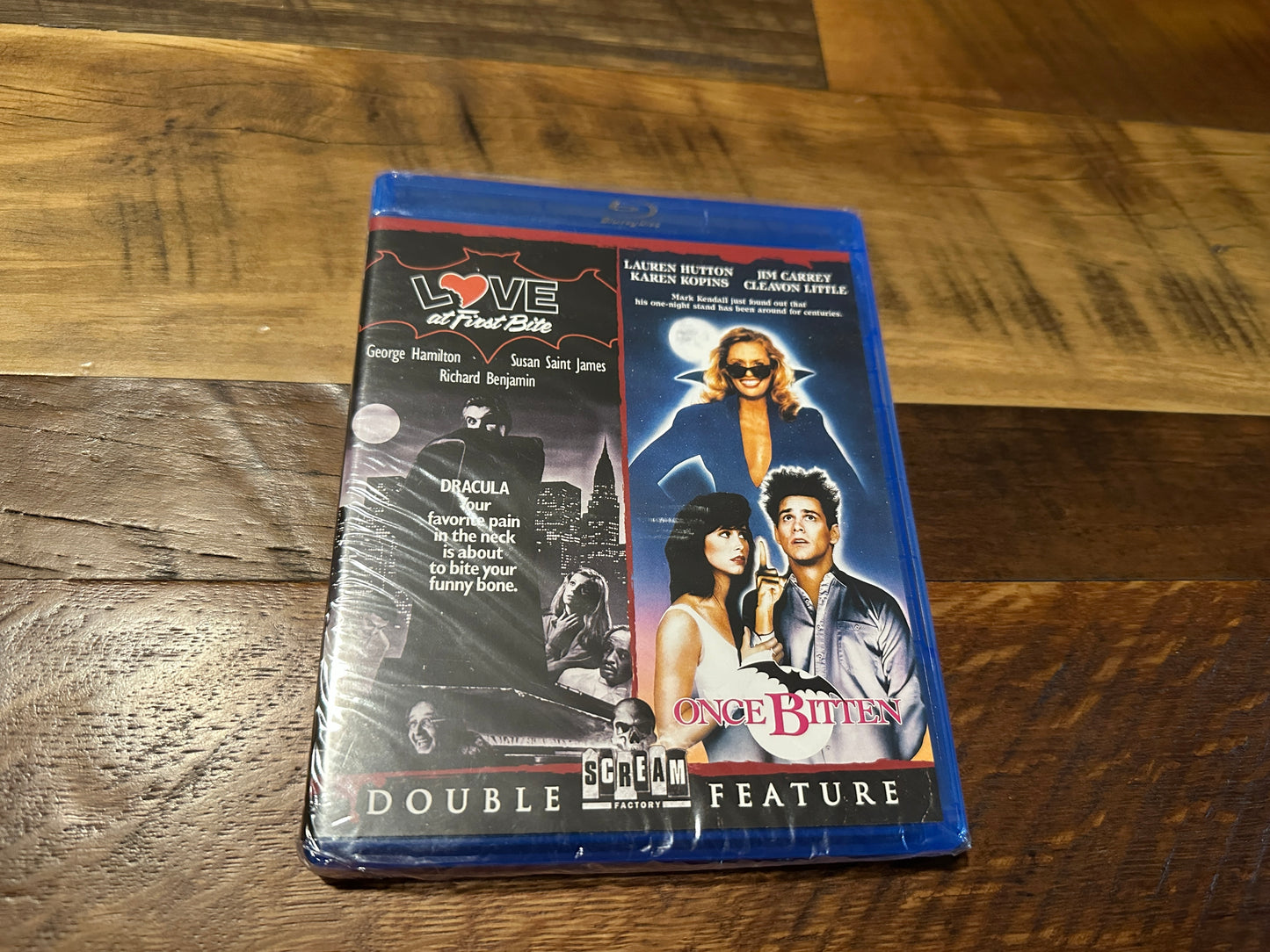 Love At First Bite & Once Bitten (Blu ray, Scream Factory, Double Feature, NEW)