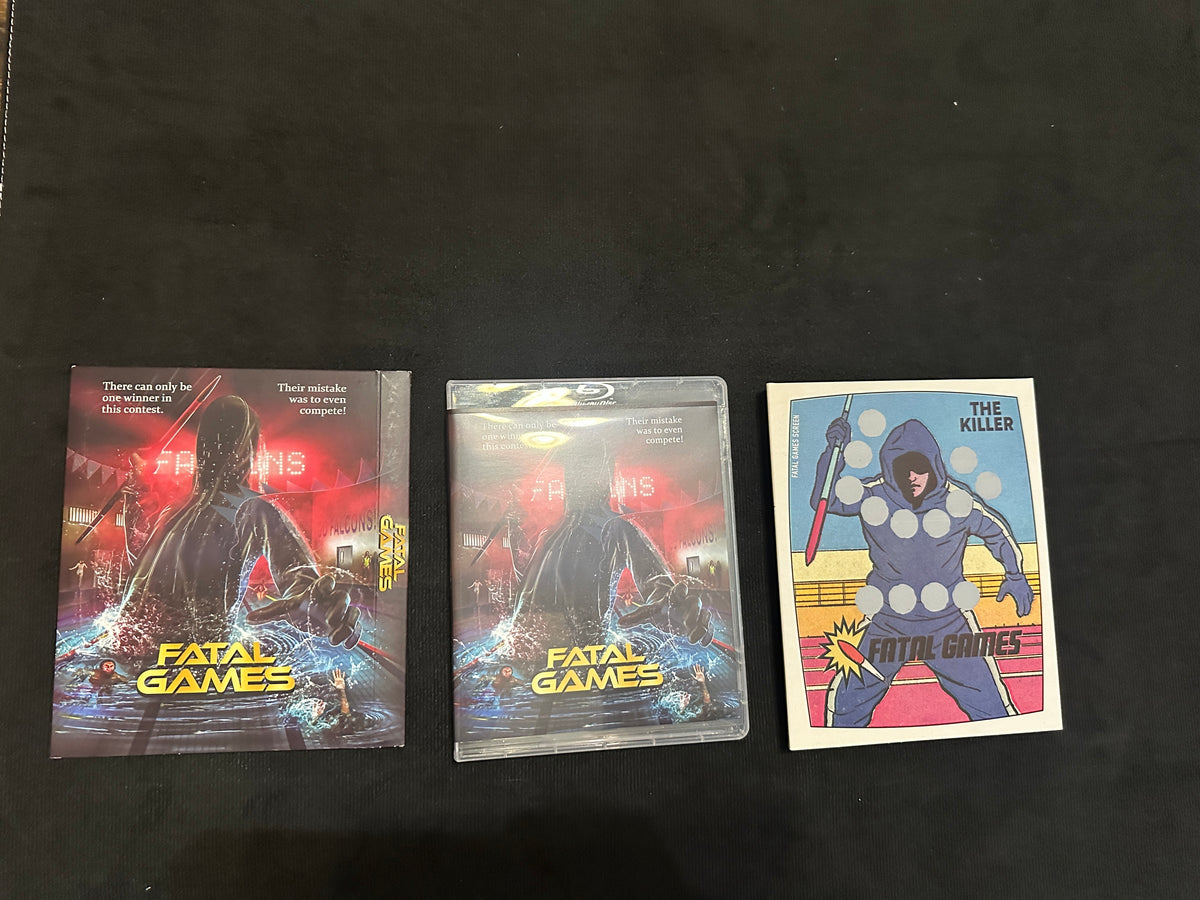 Fatal Games (Blu-ray, Vinegar Syndrome, X2 Slipcovers, Classic Horror)