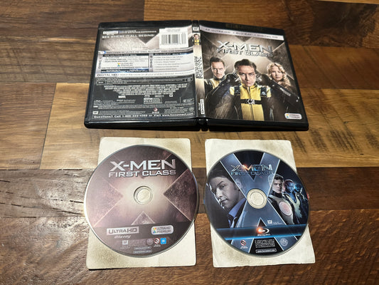 X-Men First Class (4K Ultra/Blu ray, 20th Century Fox, 2 Disc, No Digital)