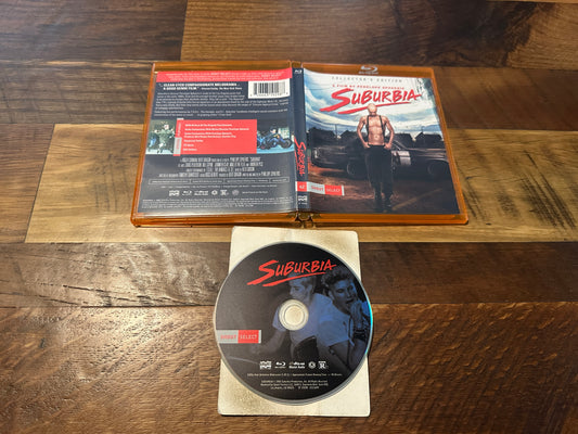 Suburbia (Blu ray, Shout Select, Slipcover, Collector’s Edition, 80’s Classic)