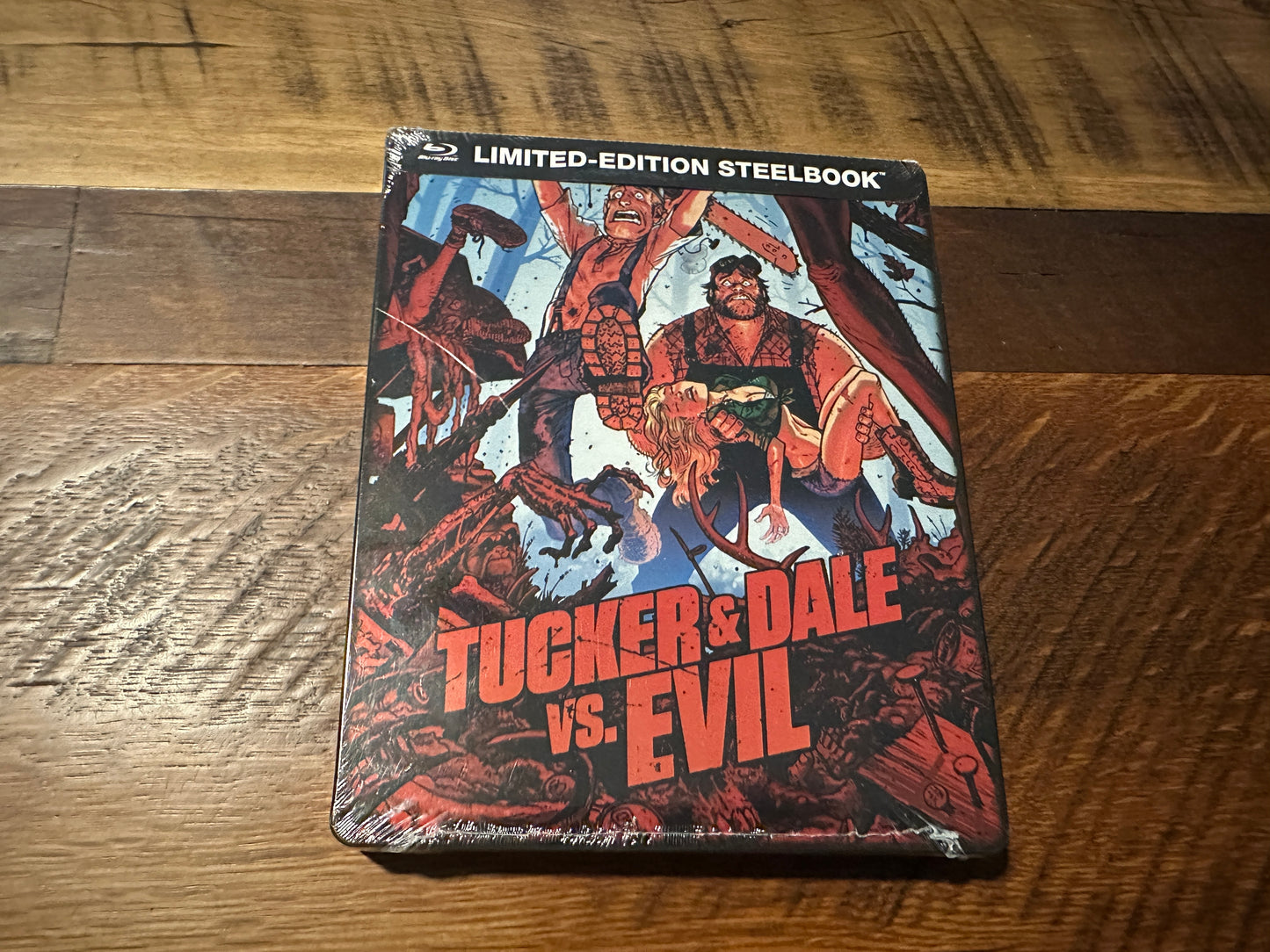 Tucker & Dale VS Evil (Blu ray, Magnet, Steelbook-m, Limited Edition, NEW)