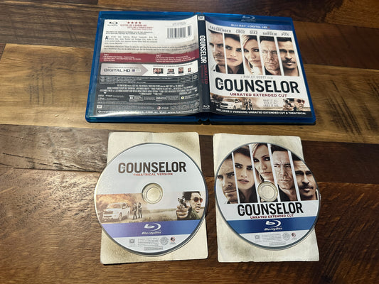 The Counselor Blu ray-20th Century Fox-Penelope Cruz-No Digital