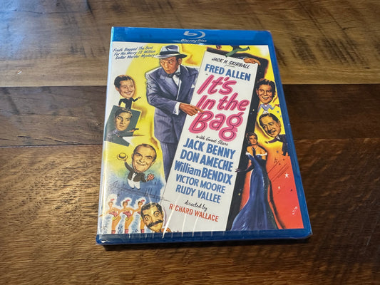It’s In The Bag Blu ray-Olive Films-Fred Allen Classic-NEW/Sealed-